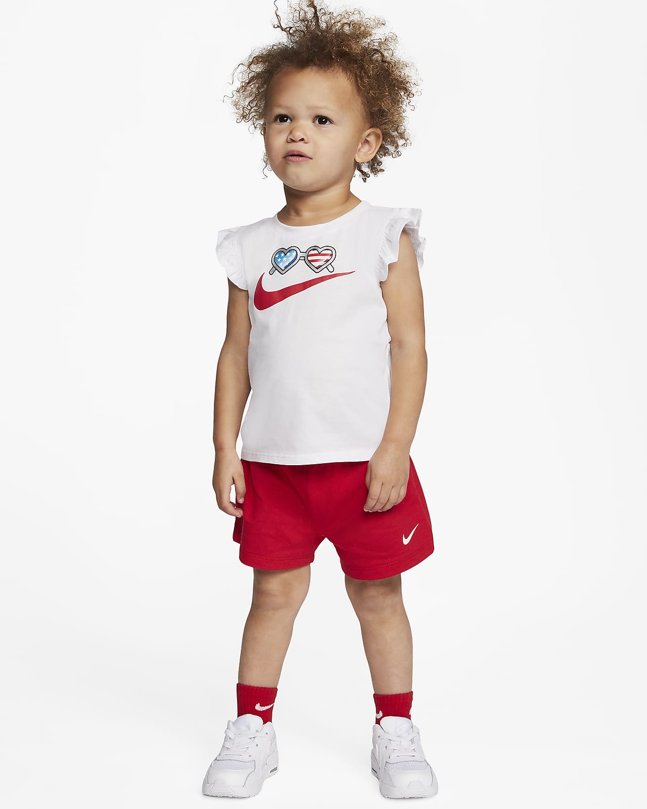 servitrice den første Brink Nike Baby (12-24M) Top and Shorts Set. Nike.com