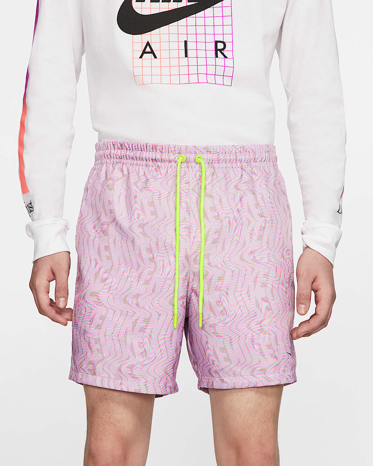 nike pink swim shorts