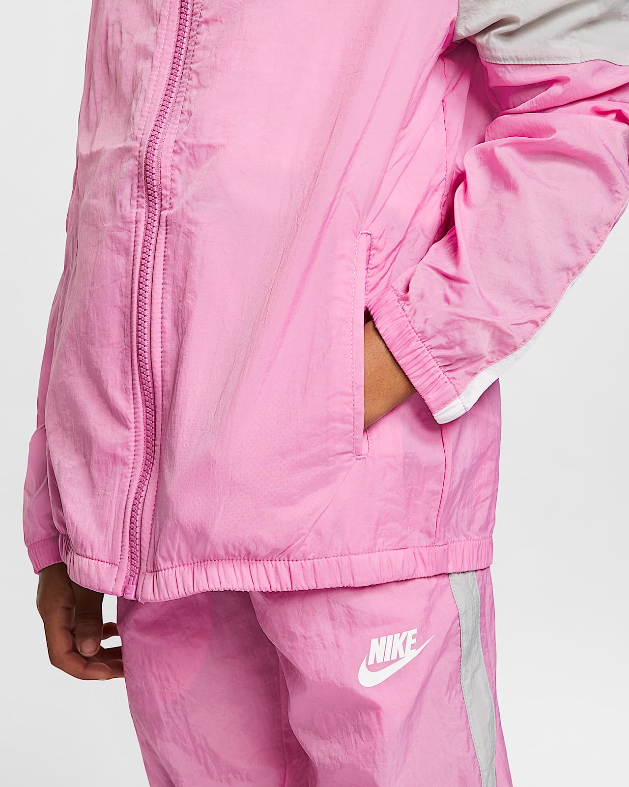 lilac nike tracksuit