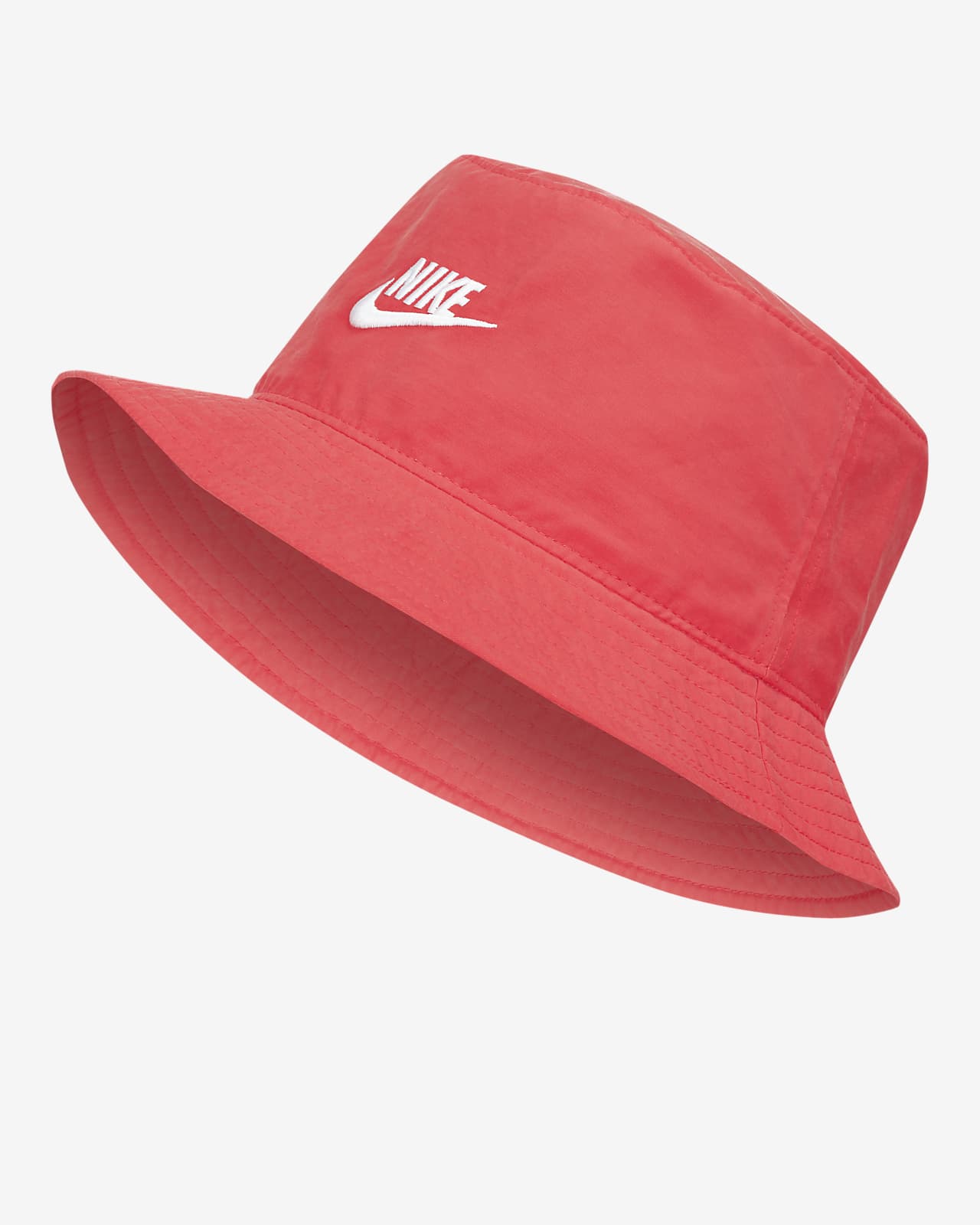 nike bucket hat red