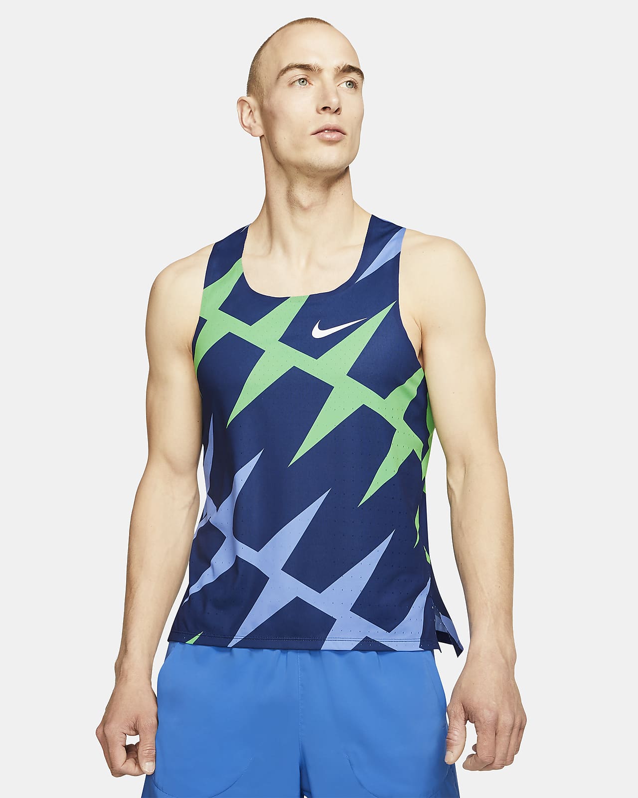 Metropolitano Golpe fuerte Aceptado Nike AeroSwift Men's Running Vest. Nike AU
