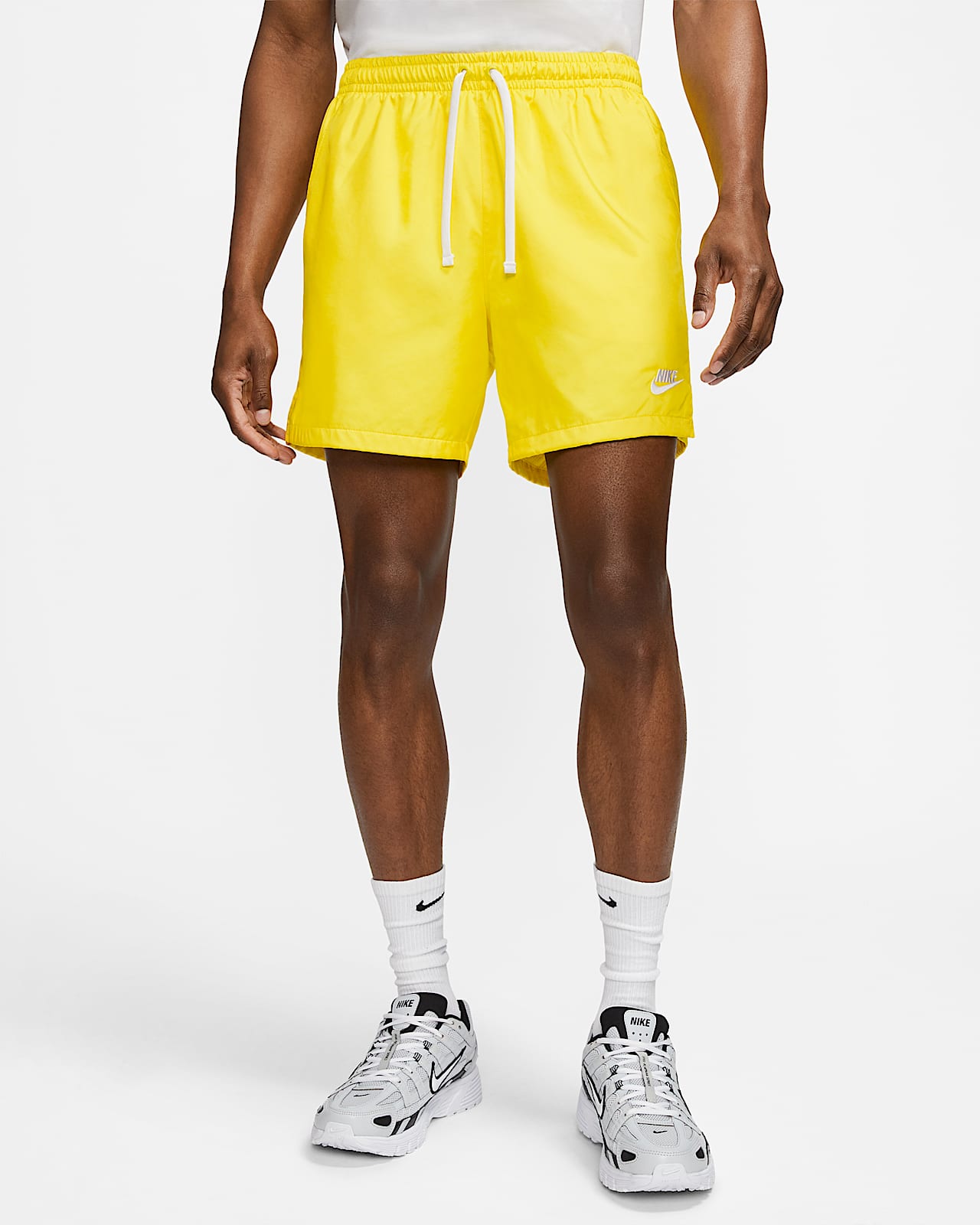 nike woven shorts coral