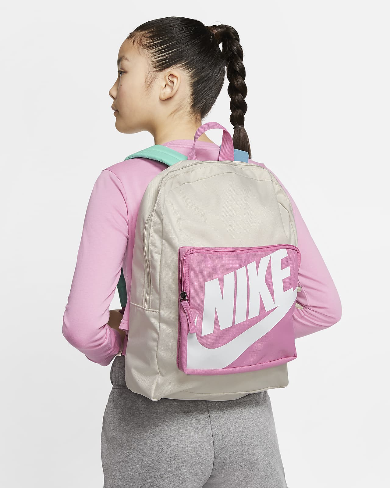 nike back pack pink