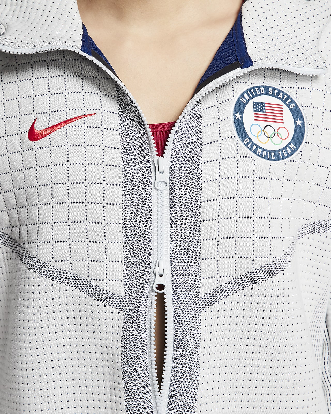 nike olympic zip up