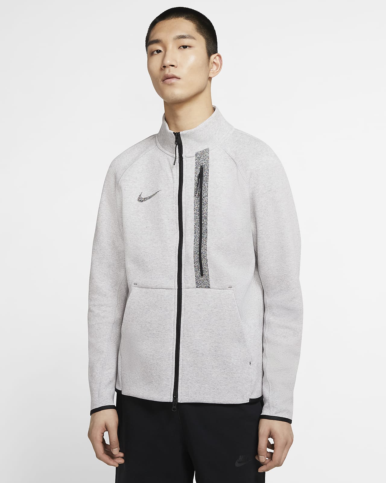 เสื้อแจ็คเก็ตผู้ชาย Nike 50 Tech Fleece