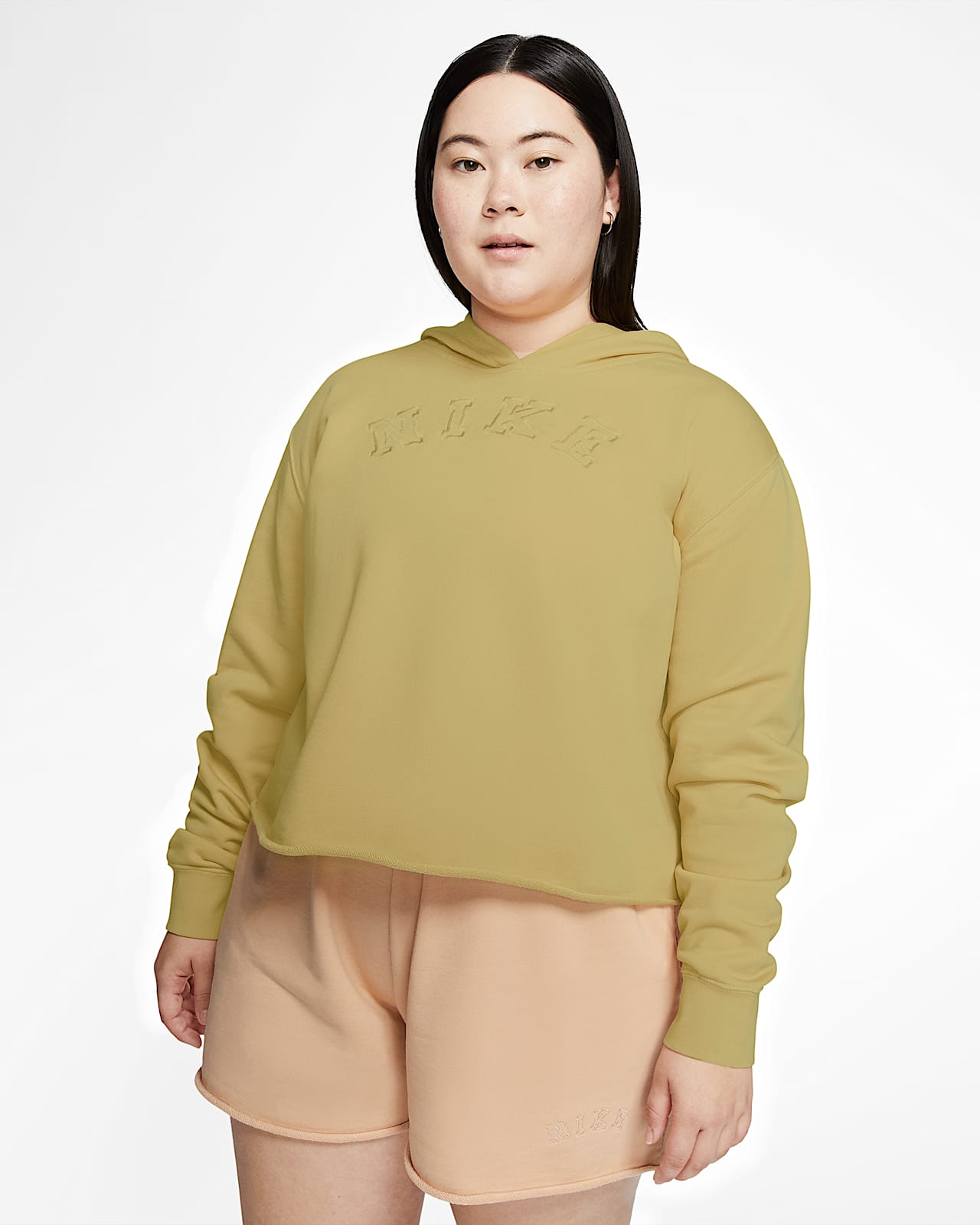 felpa nike donna giallo