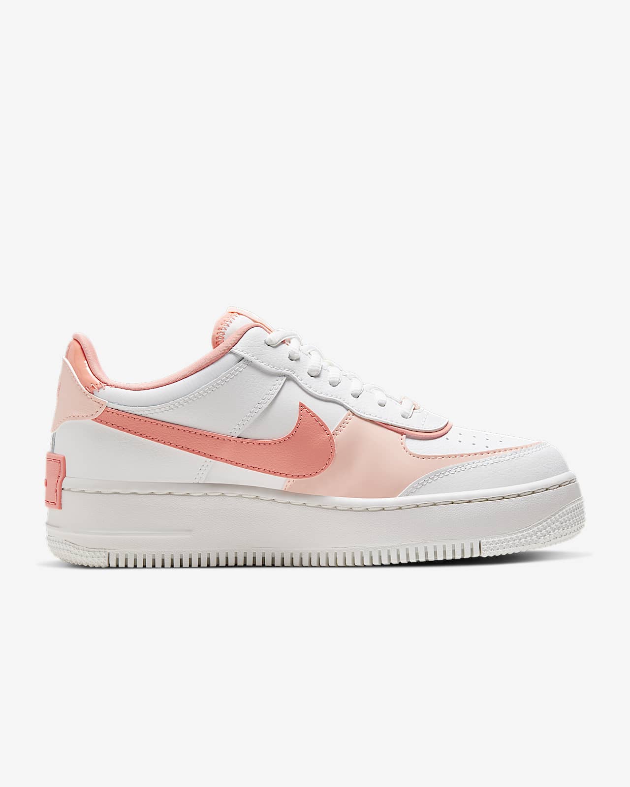 nike pink white shoes