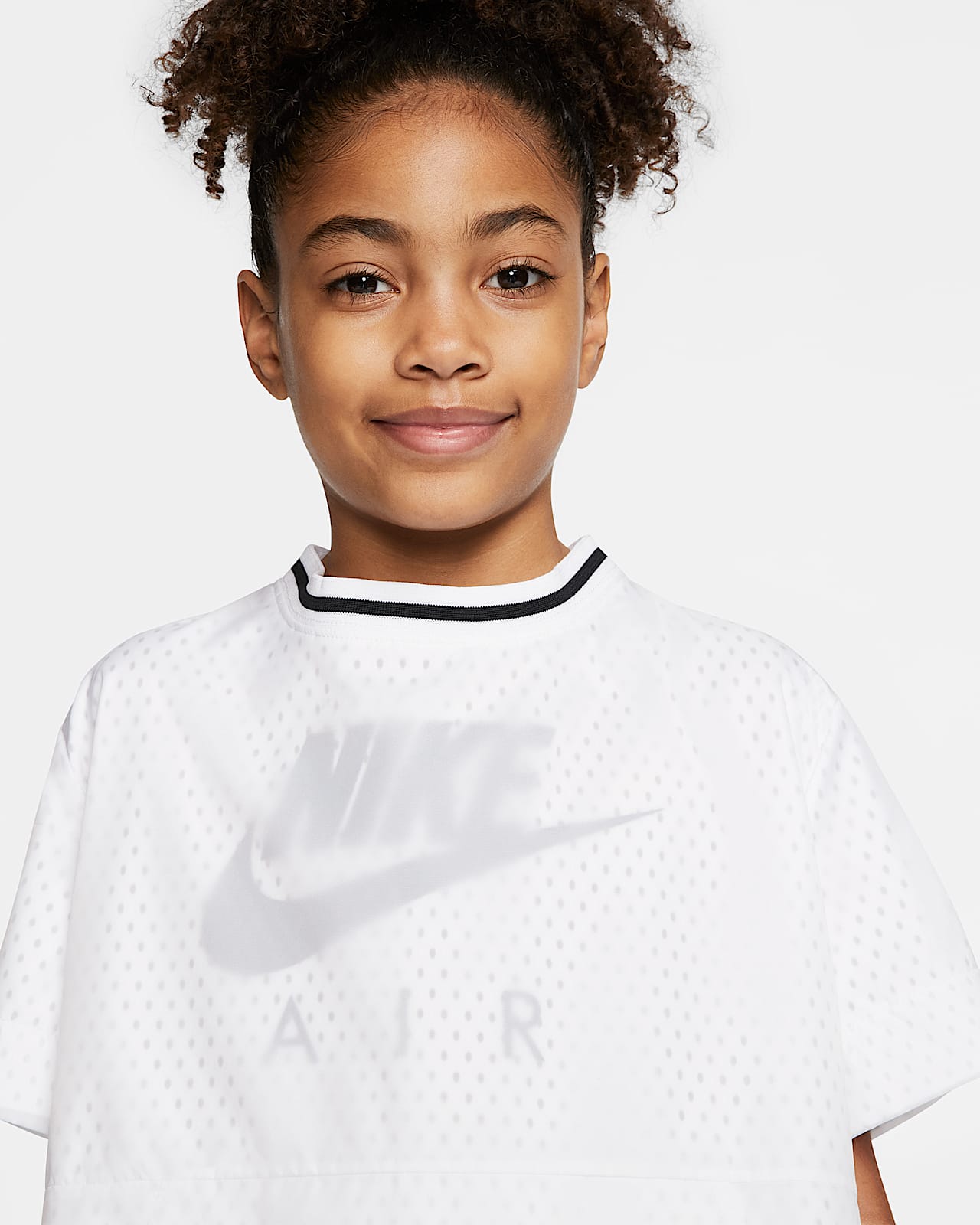 Kortärmad tröja Nike Air för ungdom (tjejer) Kortärmad tröja Nike Air för ungdom (tjejer)