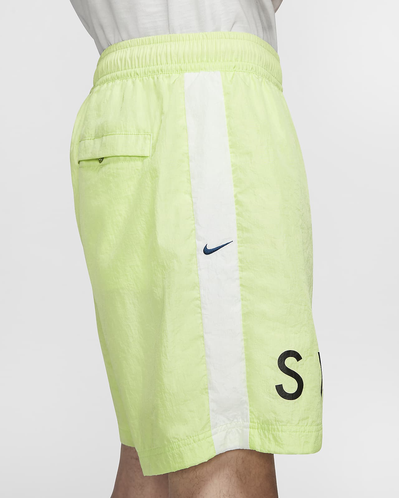 nike large swoosh shorts