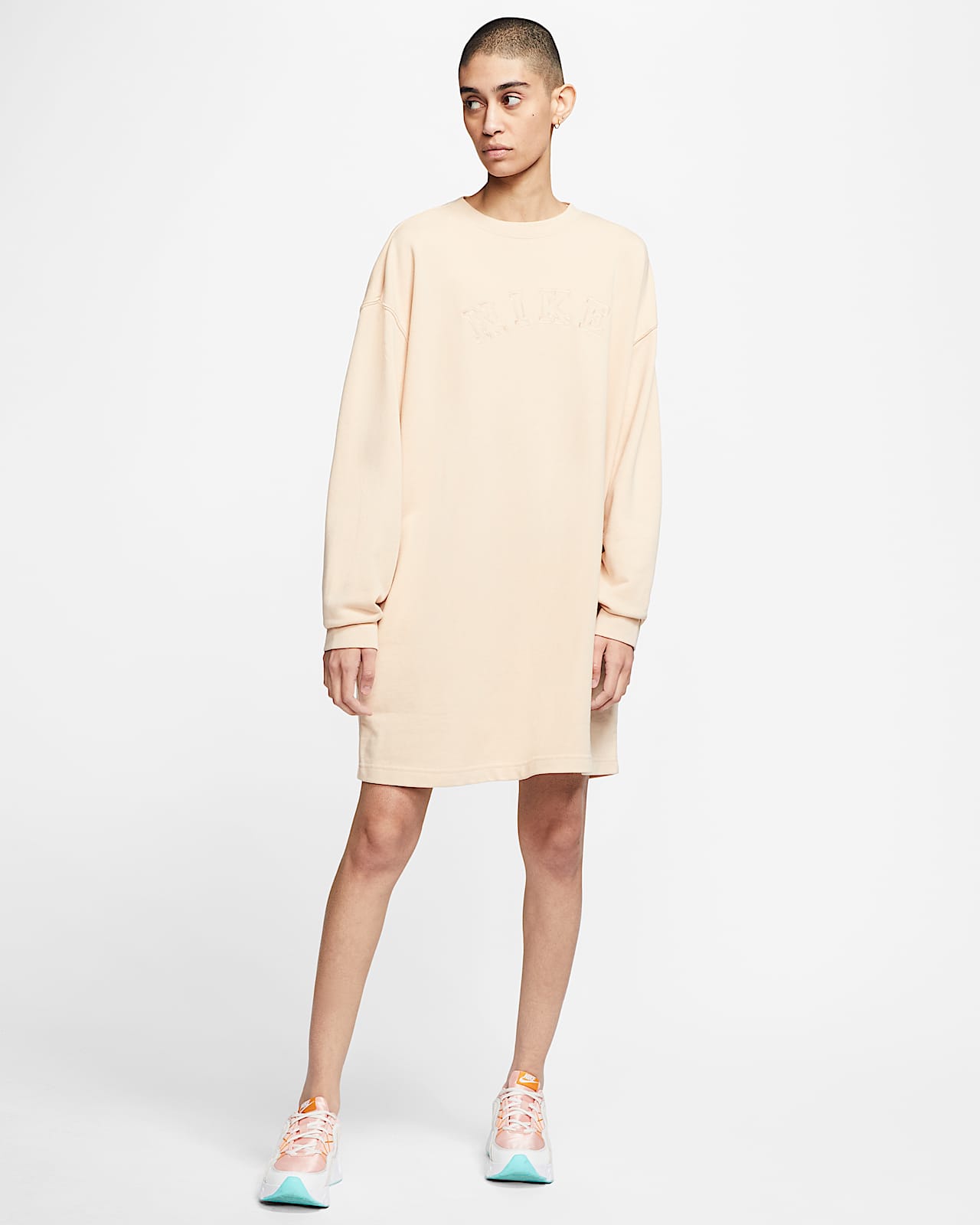 nike women's french terry dress