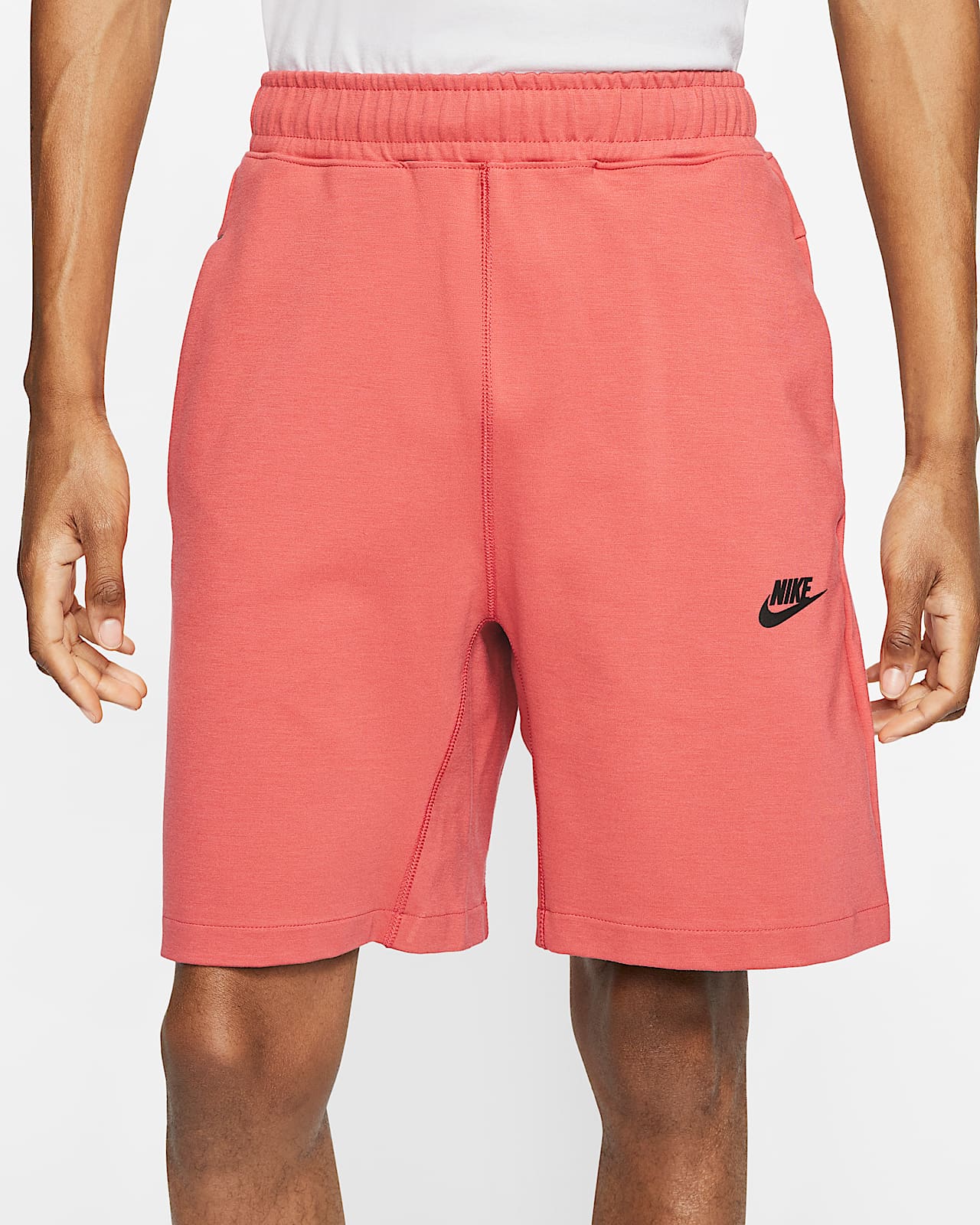 nike mens shorts red