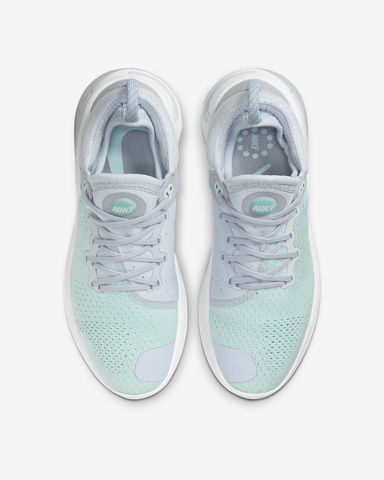 grey and teal nike shoes