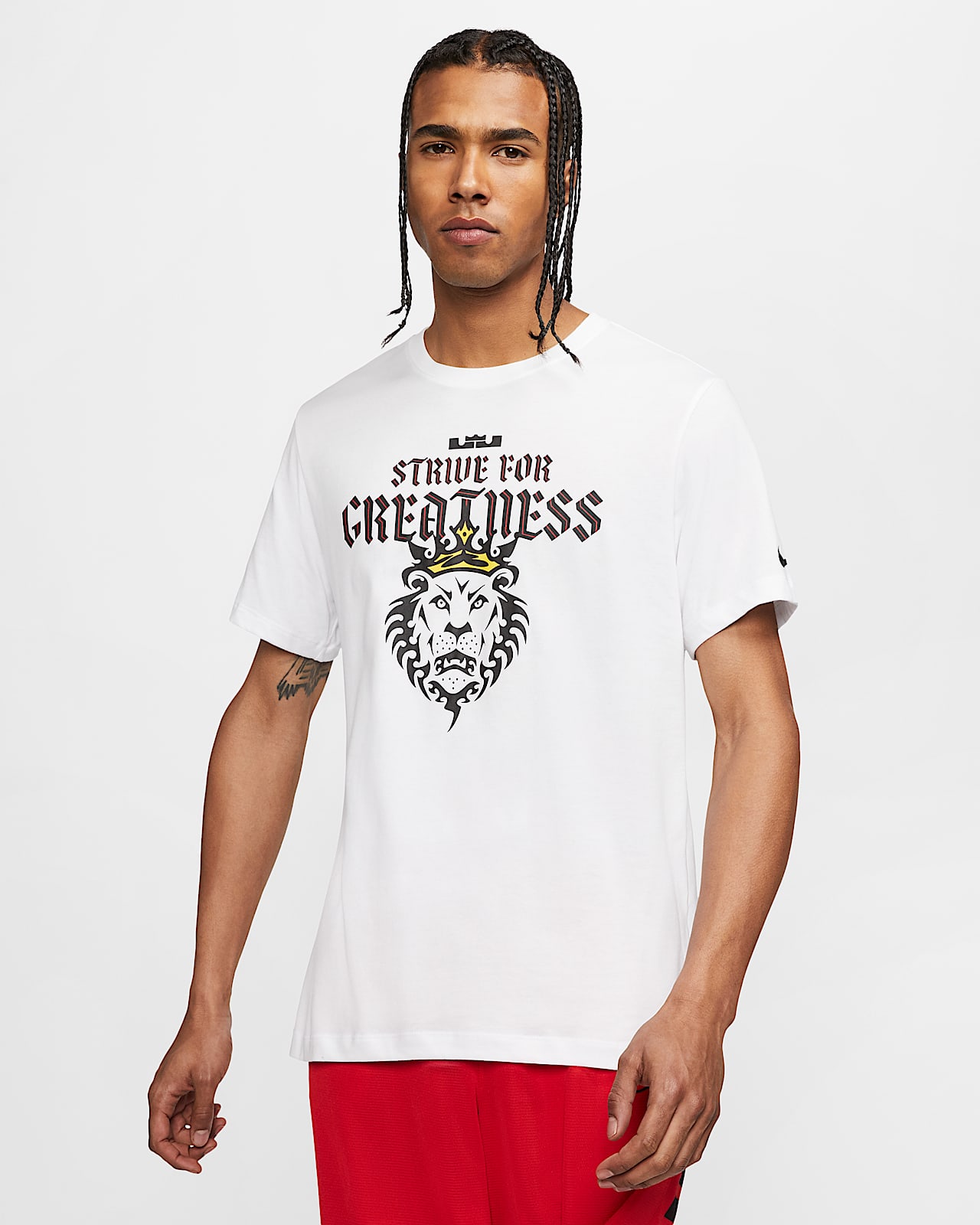 lebron strive for greatness t shirt