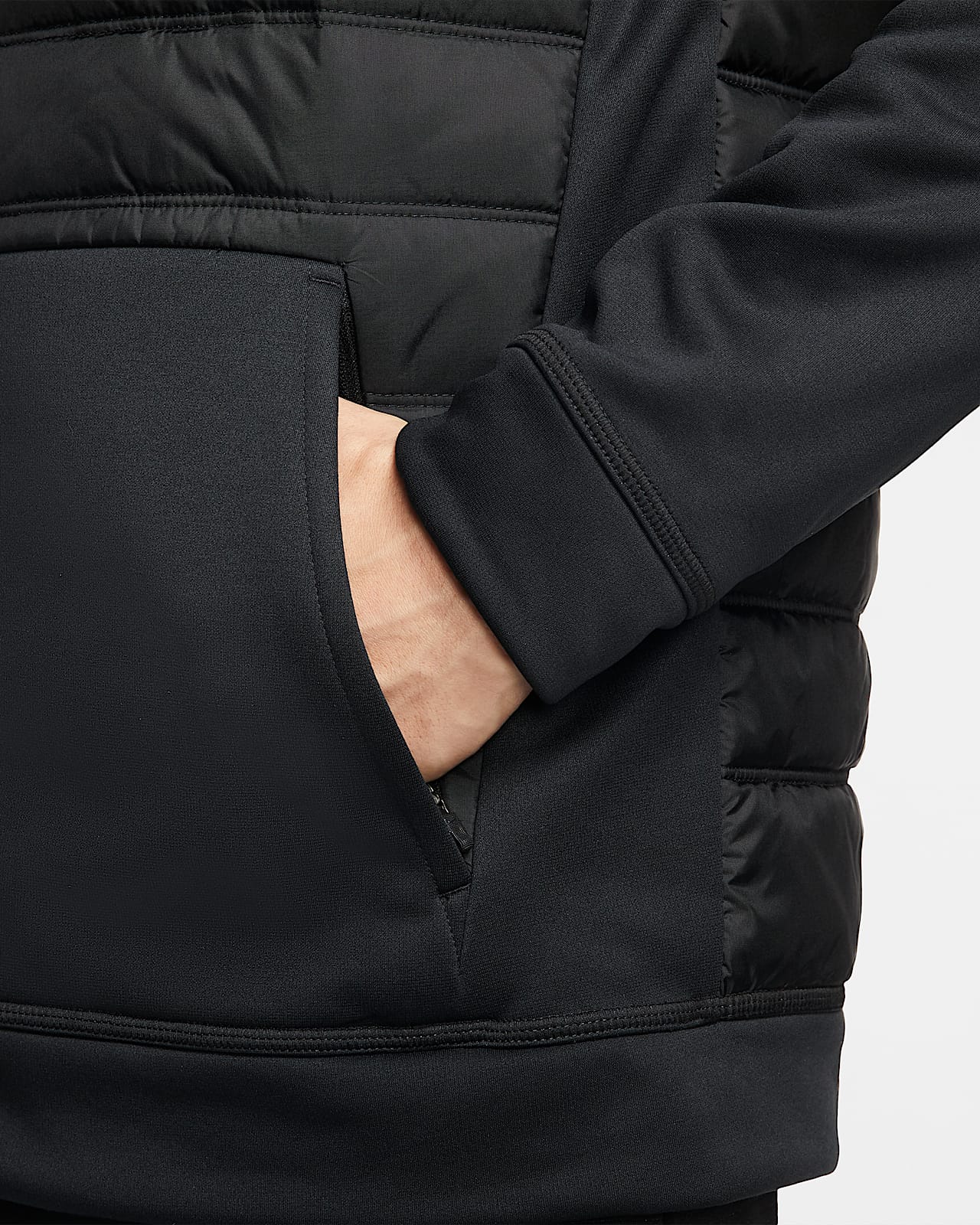 nike therma full zip winterized jacket