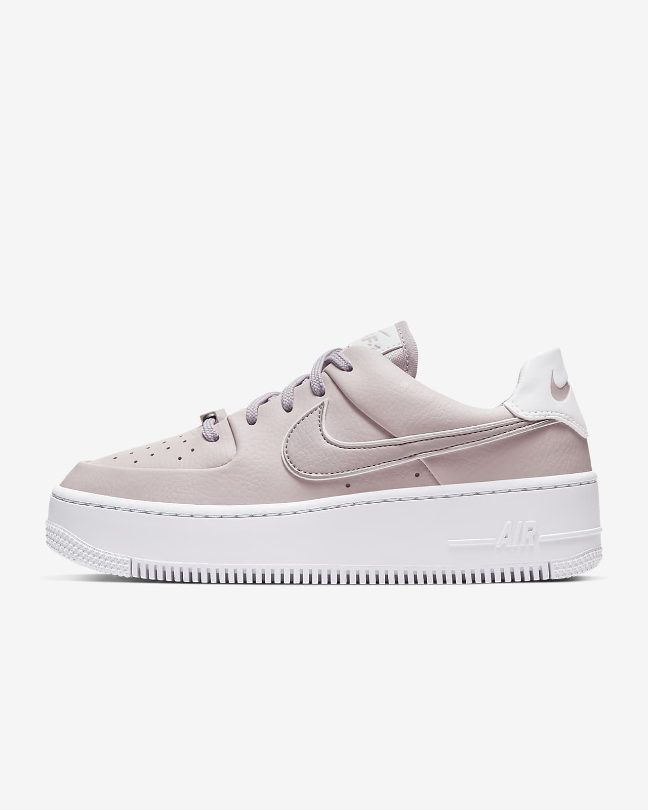 air force 1 sage low platform sneaker white