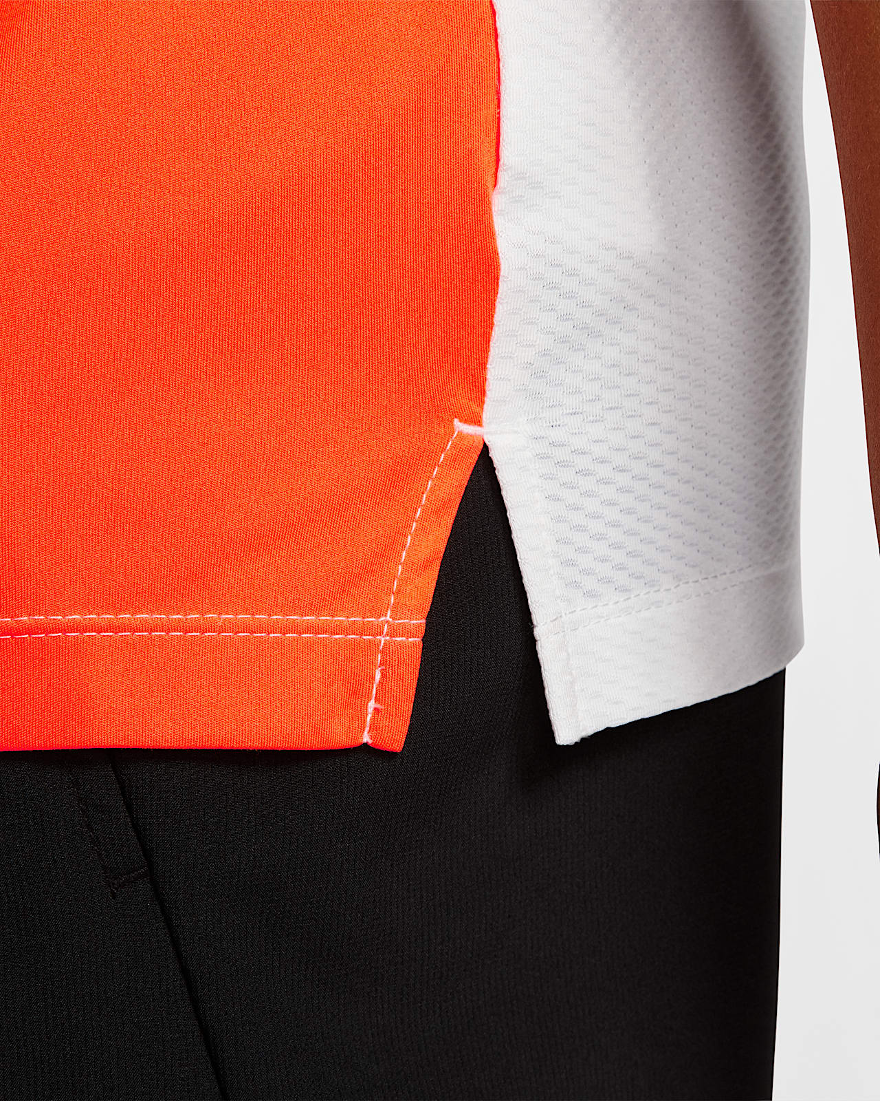 orange nike training top