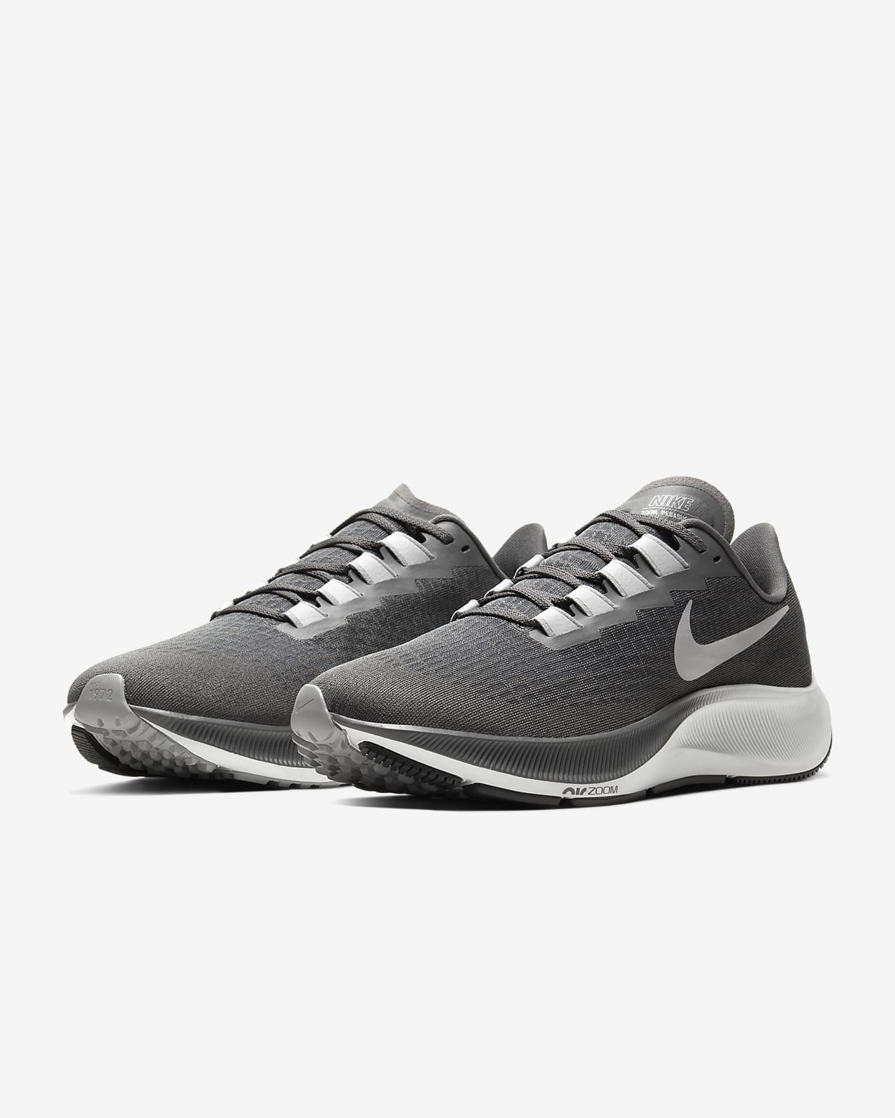 nike grey running shoes
