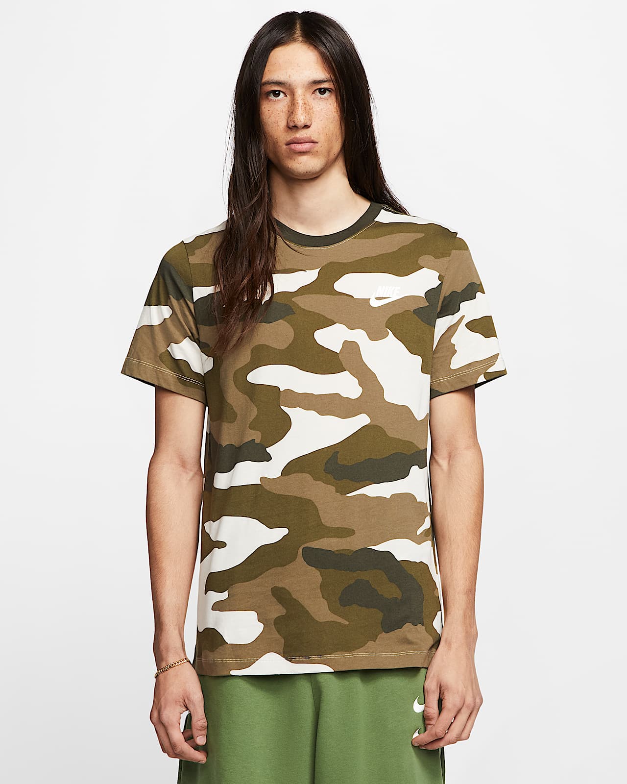 nike sportswear camo