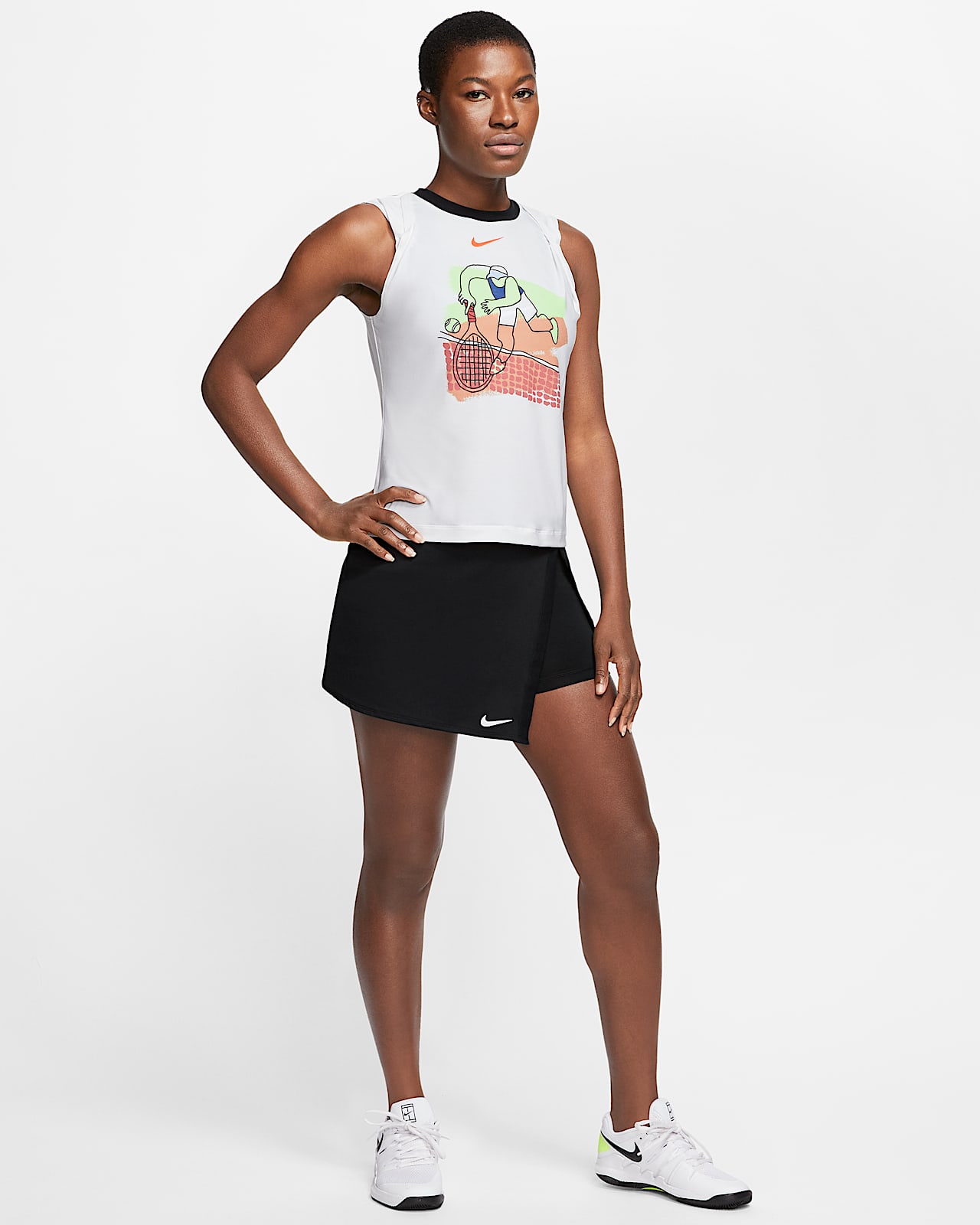 nike dri fit tennis tank