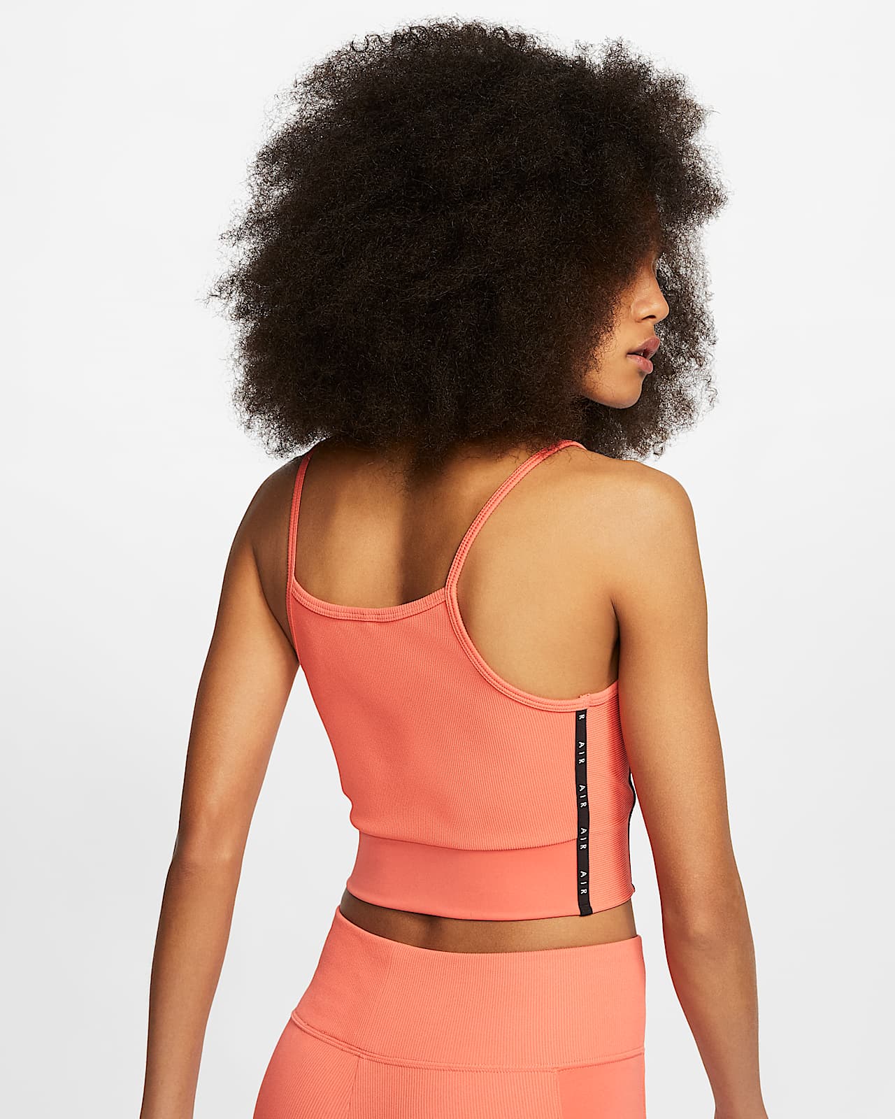 nike women's air cropped tank