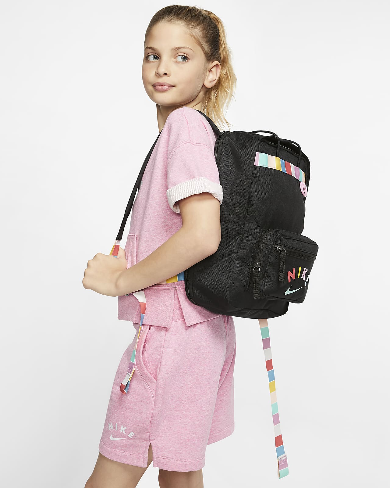 rainbow nike backpack