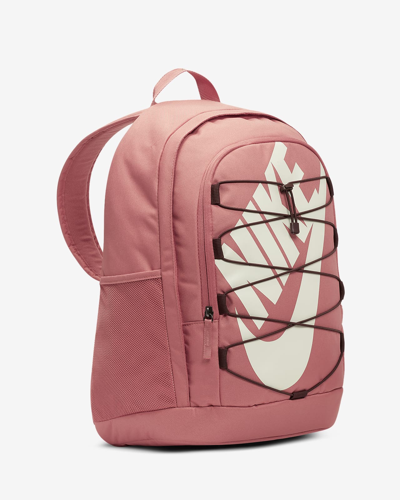 pink and grey nike backpack