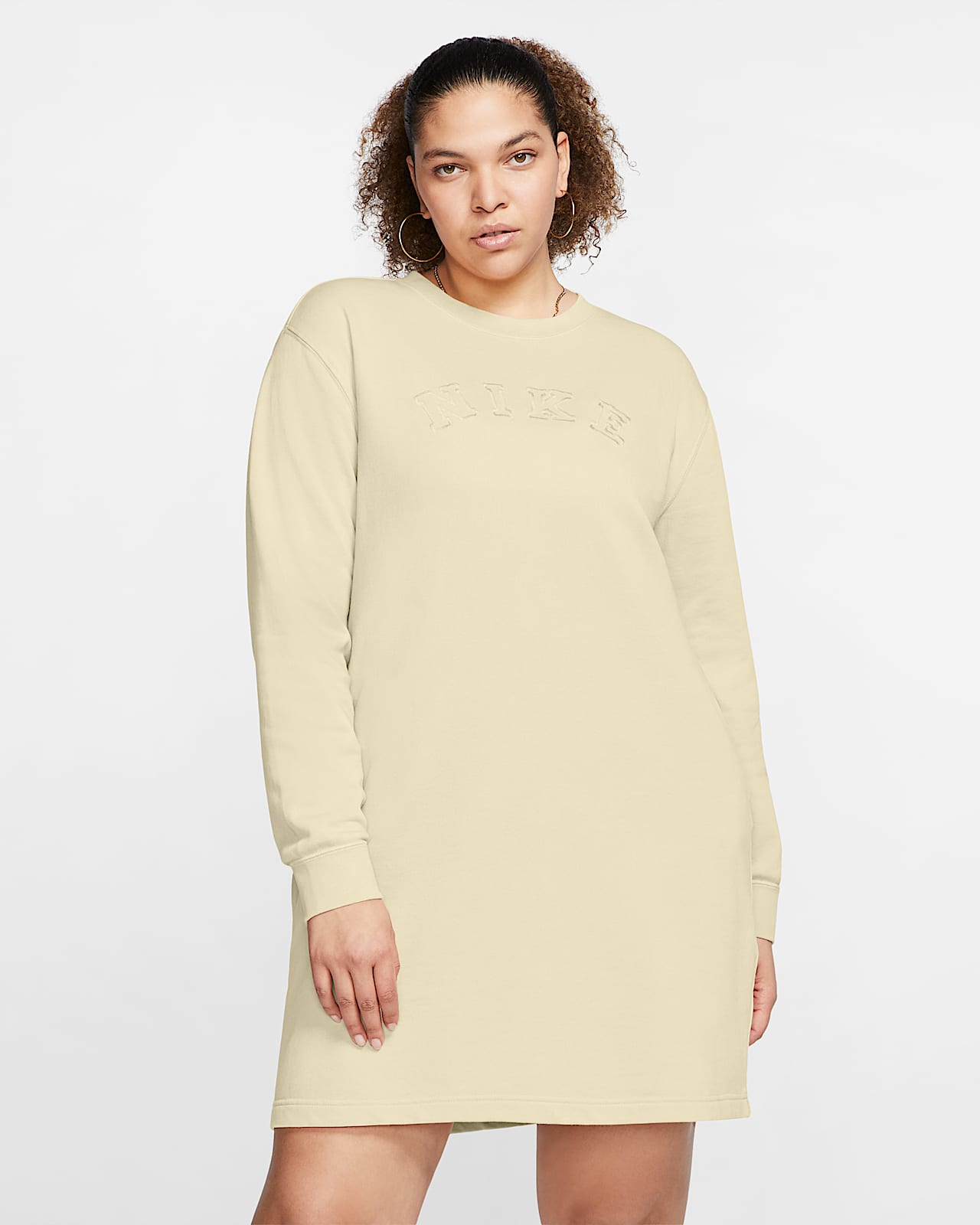 Klänning i frotté Nike Sportswear för kvinnor (Plus Size Klänning i frotté Nike Sportswear för kvinnor (Plus Size