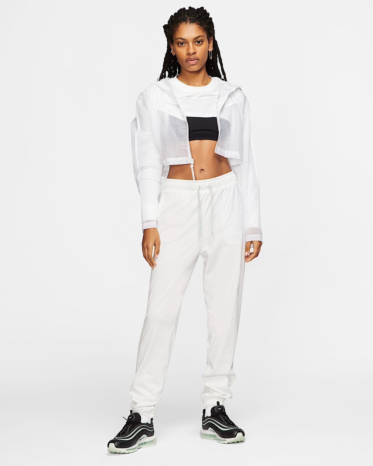 women's nike woven jacket