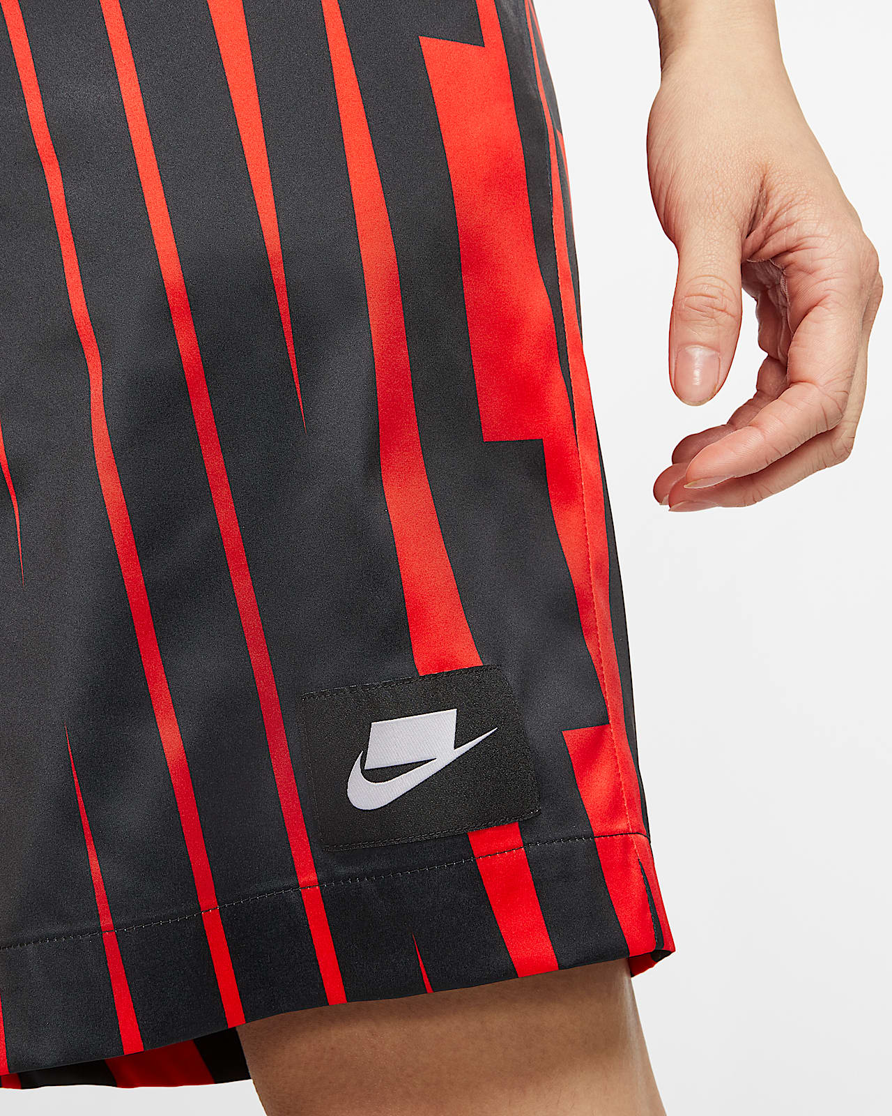 women's nike sportswear allover print woven shorts