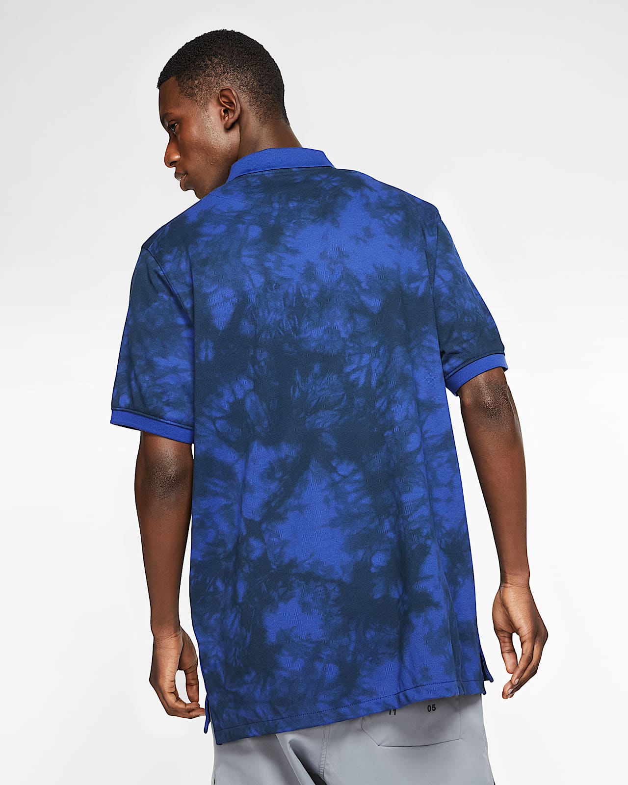 nike polo tie dye