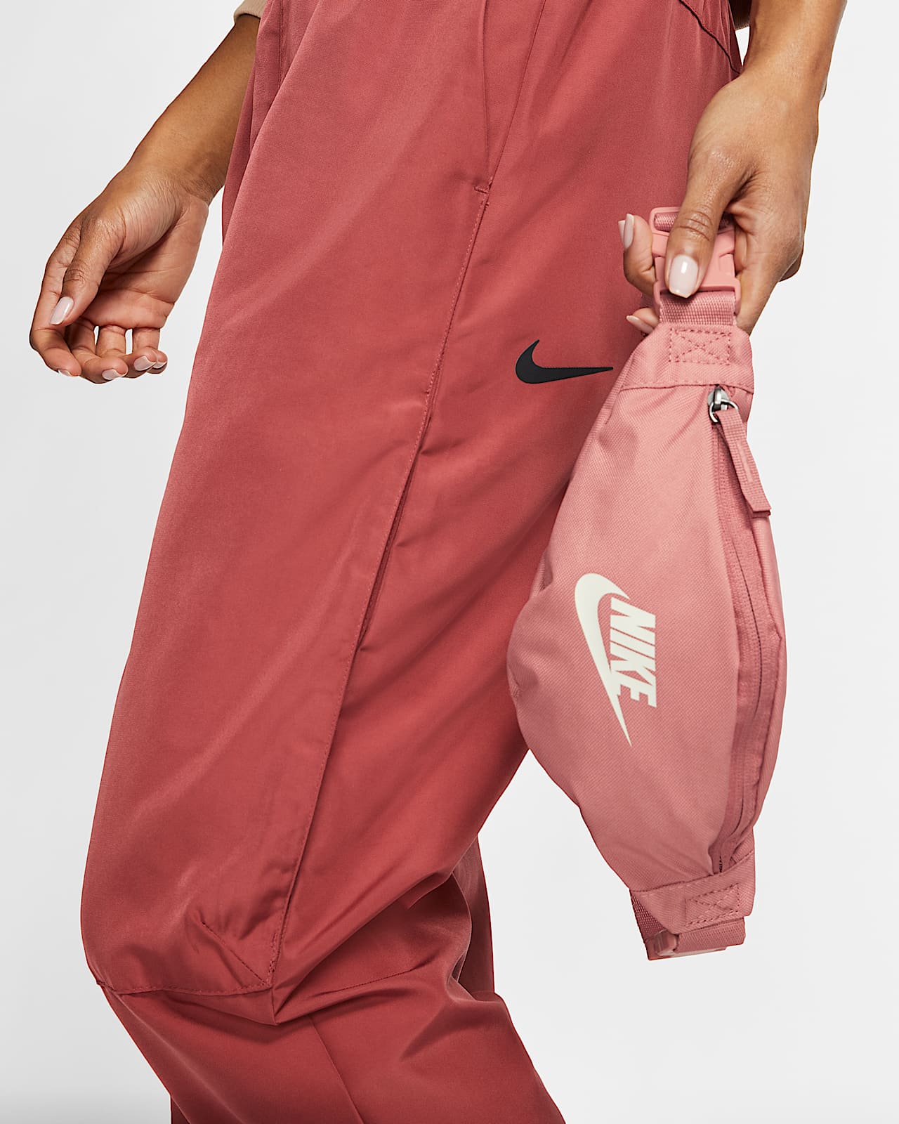 nike heritage hip pack pink