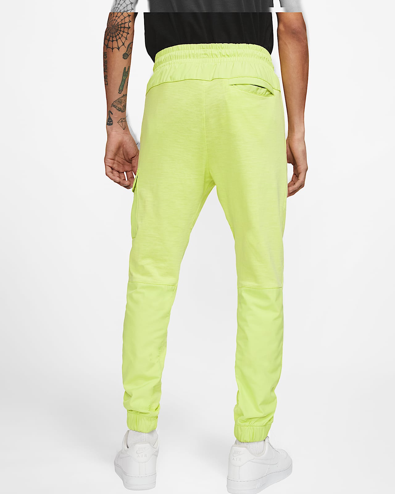 pantaloni nike uomo giallo