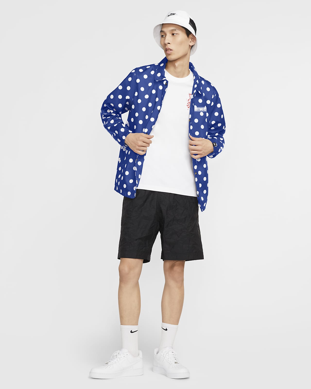 nike jdi woven hooded jacket