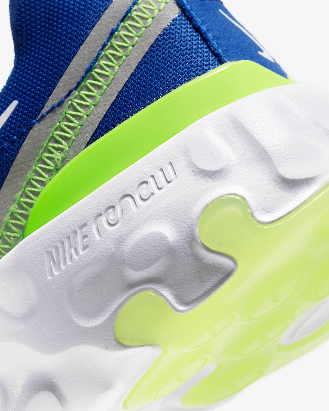 nike renew element 55 black and green