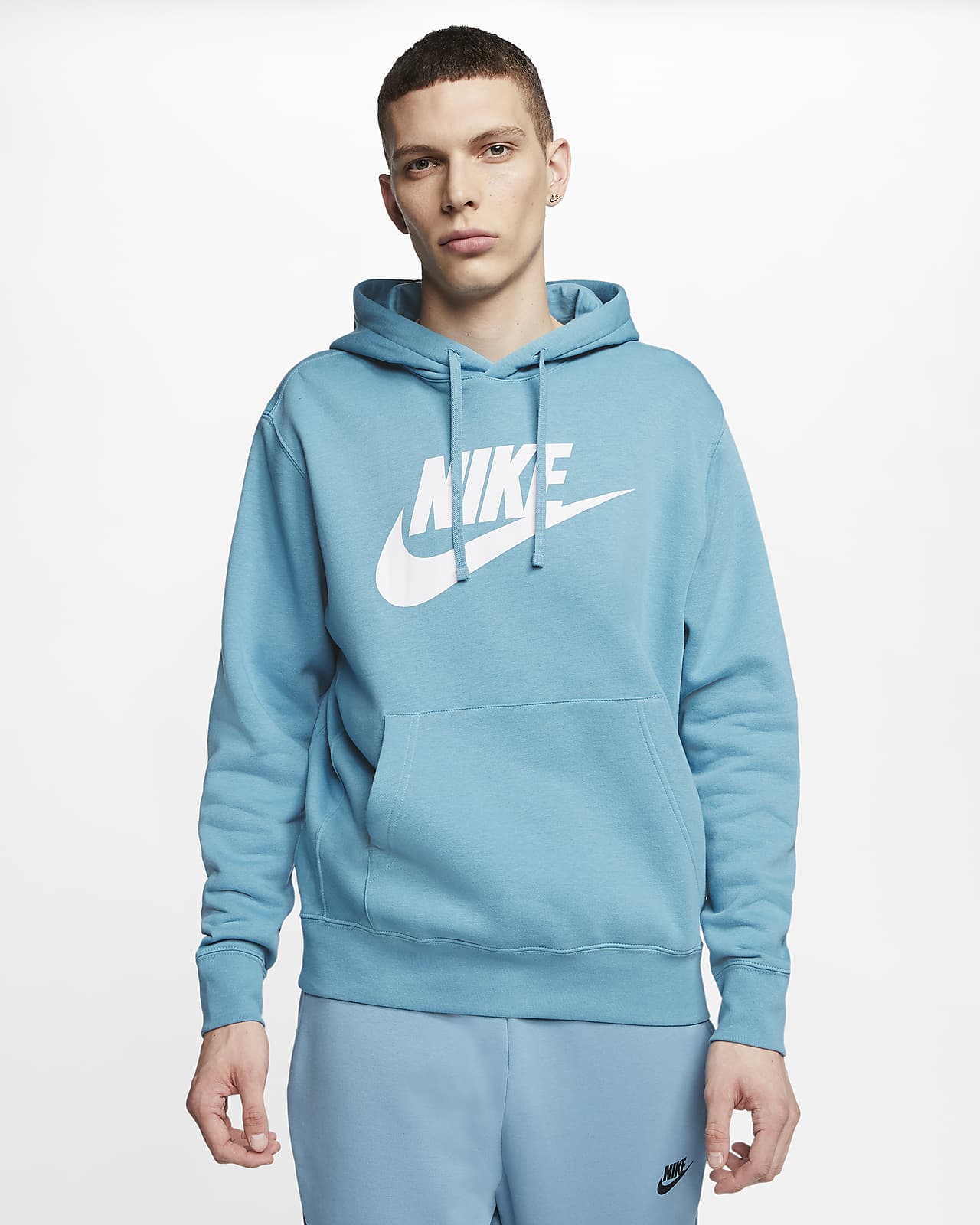Sudadera con capucha sin cierre con estampado Nike Sportswear Club Fleece.  Nike.com