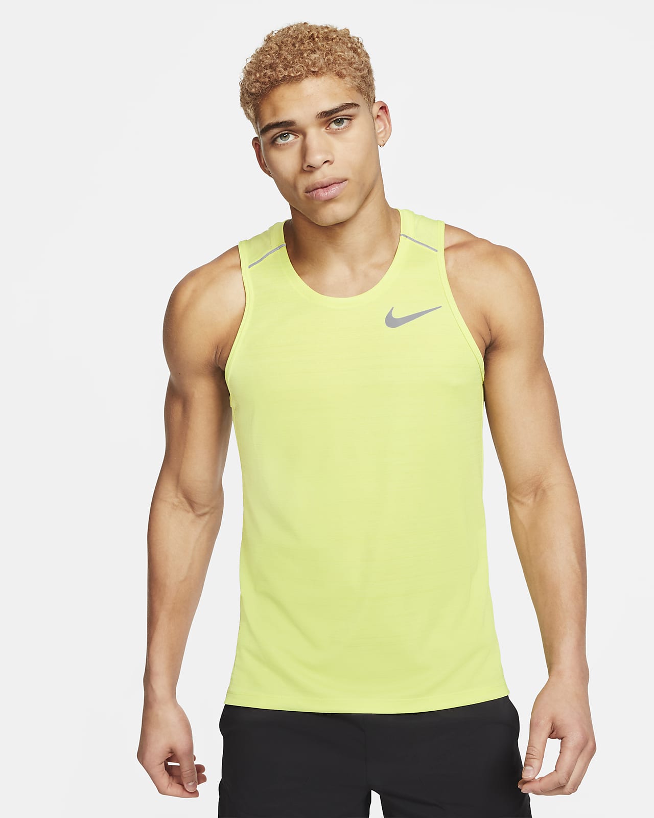 Nike Dri Fit Miler Men S Running Tank Nike Bg