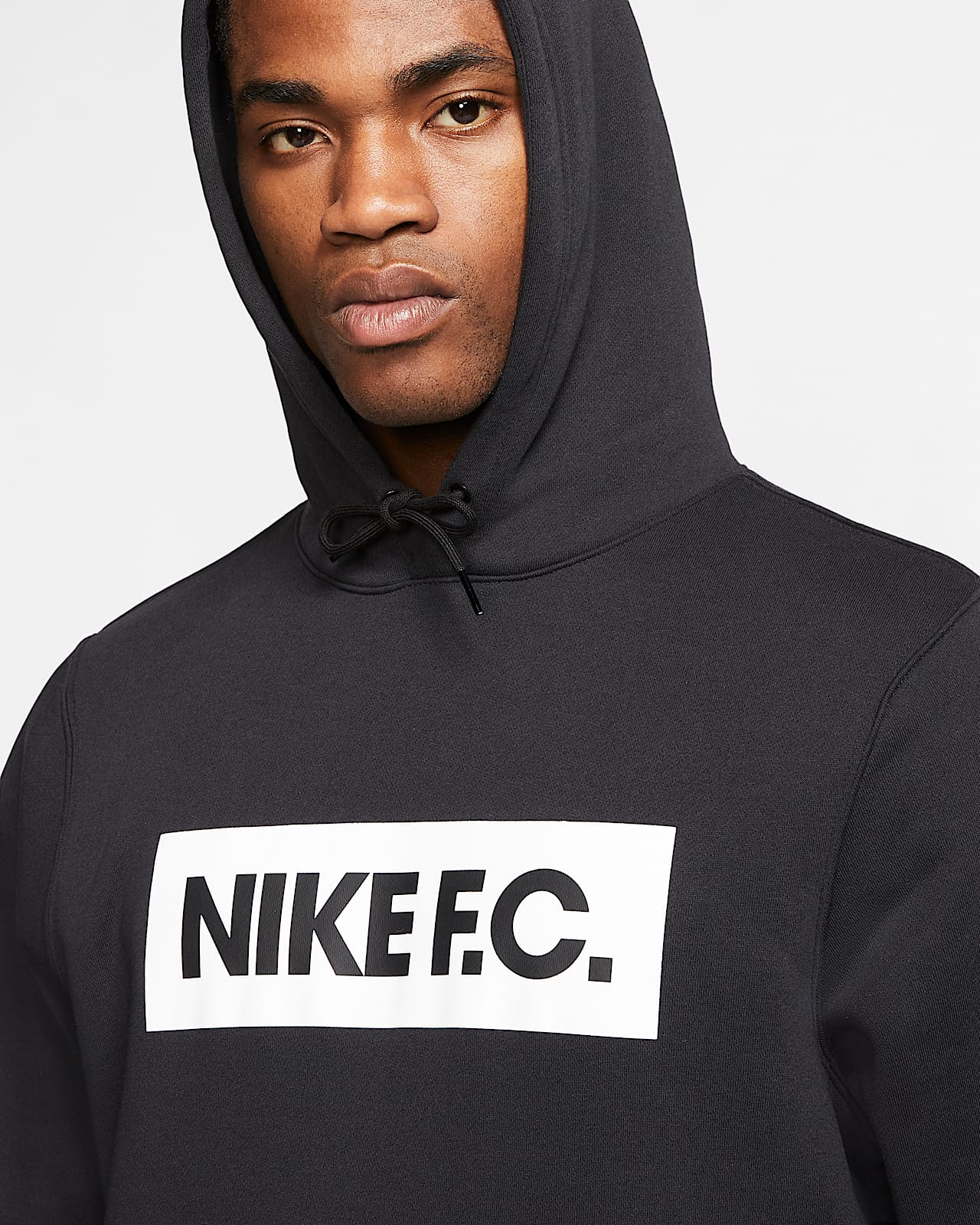 nike fc white hoodie