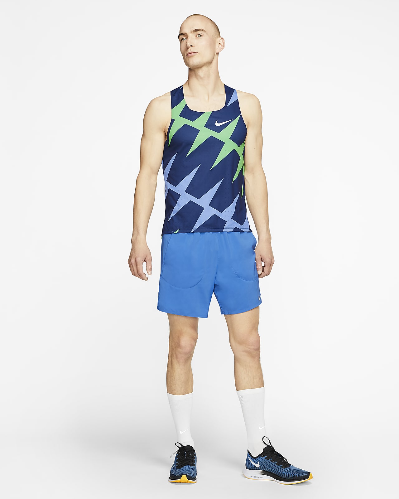 Metropolitano Golpe fuerte Aceptado Nike AeroSwift Men's Running Vest. Nike AU