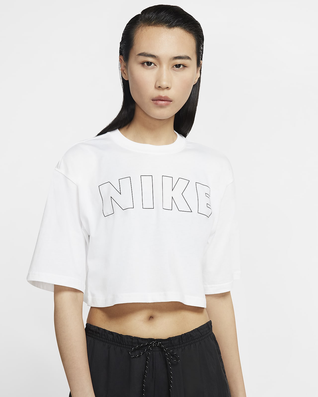 Nike Air Women's Cropped T-Shirt. Nike ID