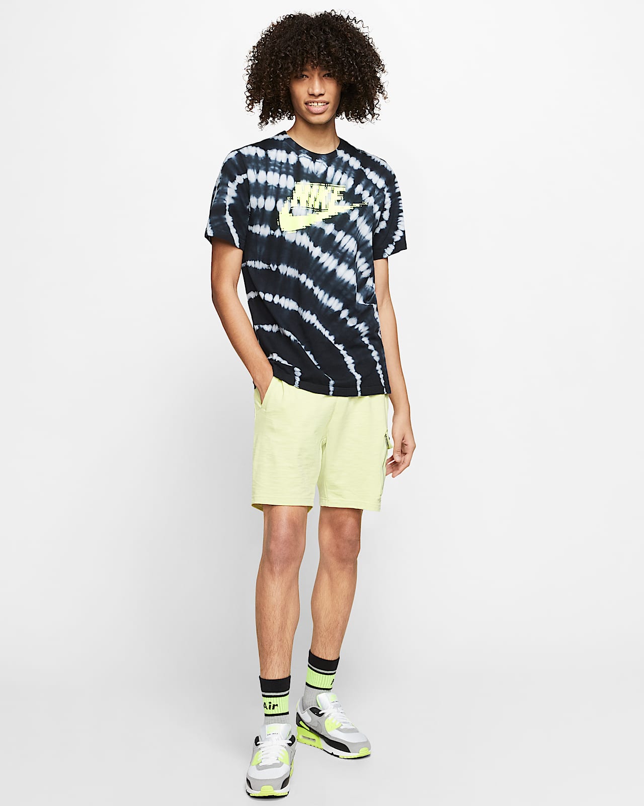 nike mens tie dye shorts