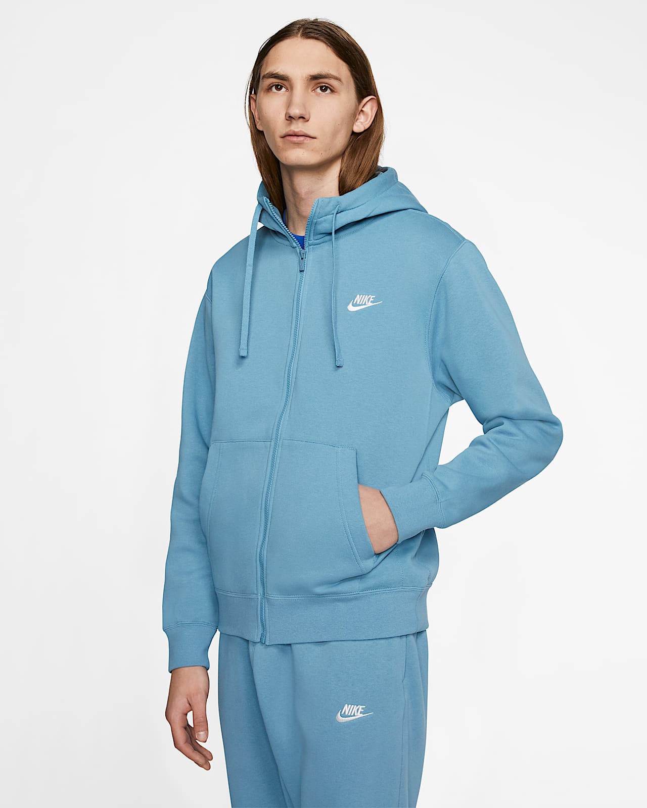 Sudadera con capucha con cierre completo para hombre Nike ...