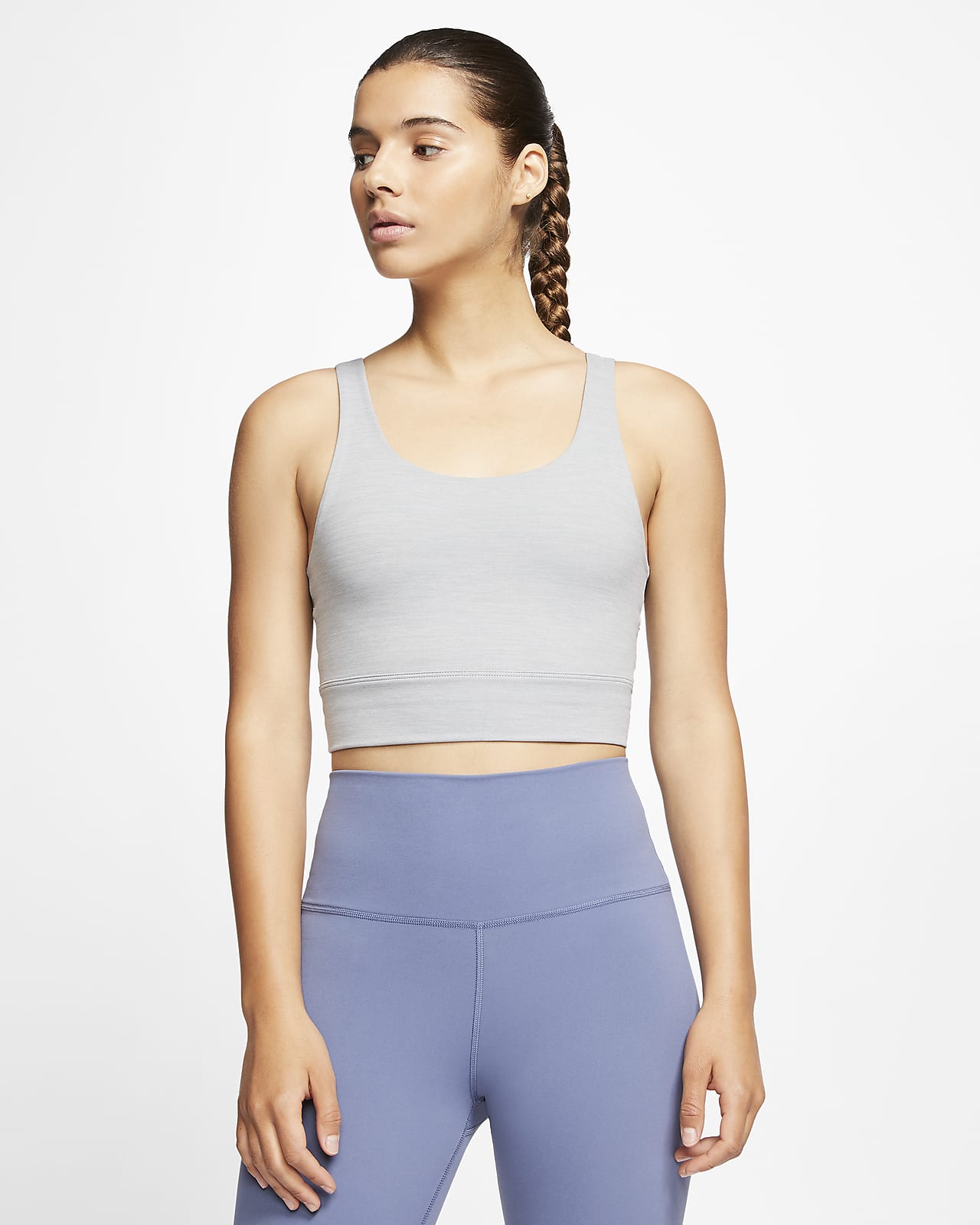 Nike Yoga Luxe Women's Infinalon Crop Top. Nike AE