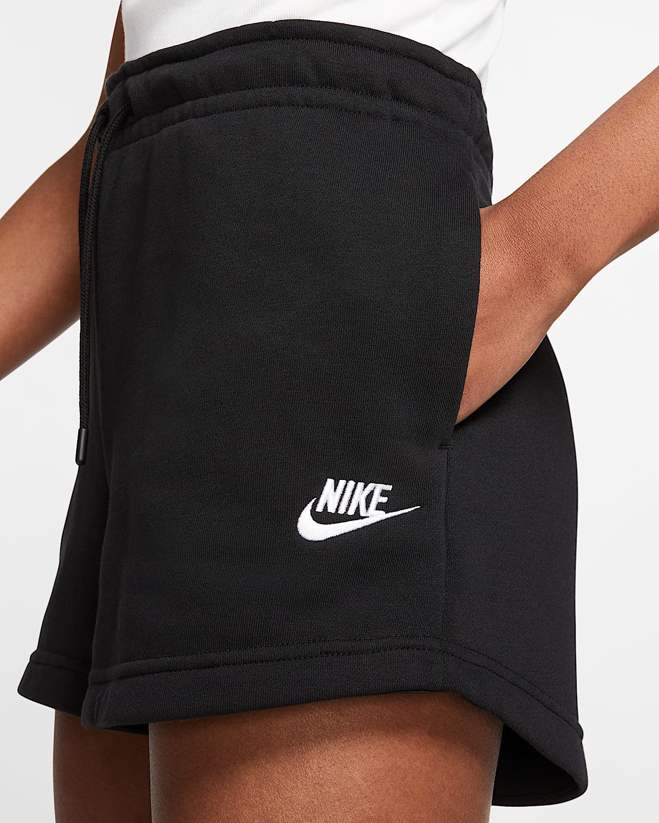 Nike Sportswear Essential Women's French Terry Shorts. Nike IE