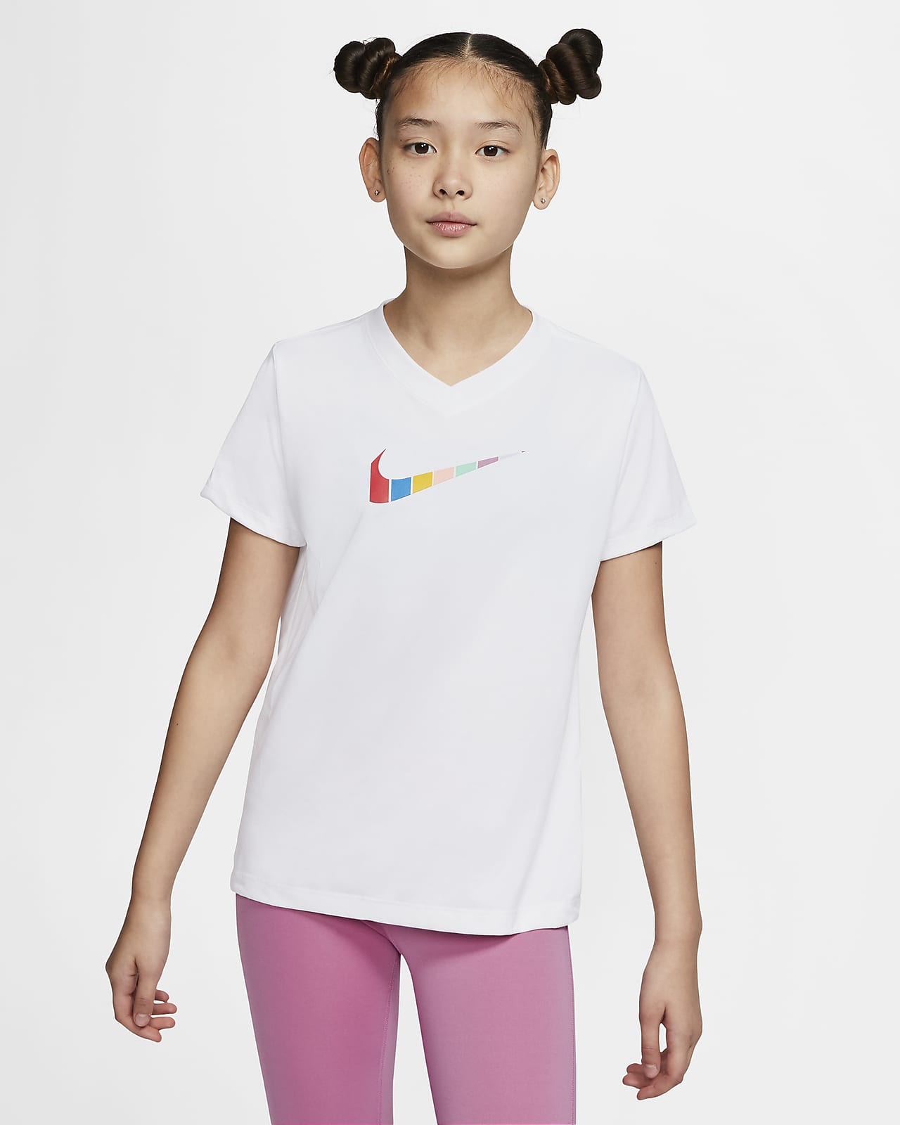 Nike Dri-FIT Big Kids' (Girls') T-Shirt 