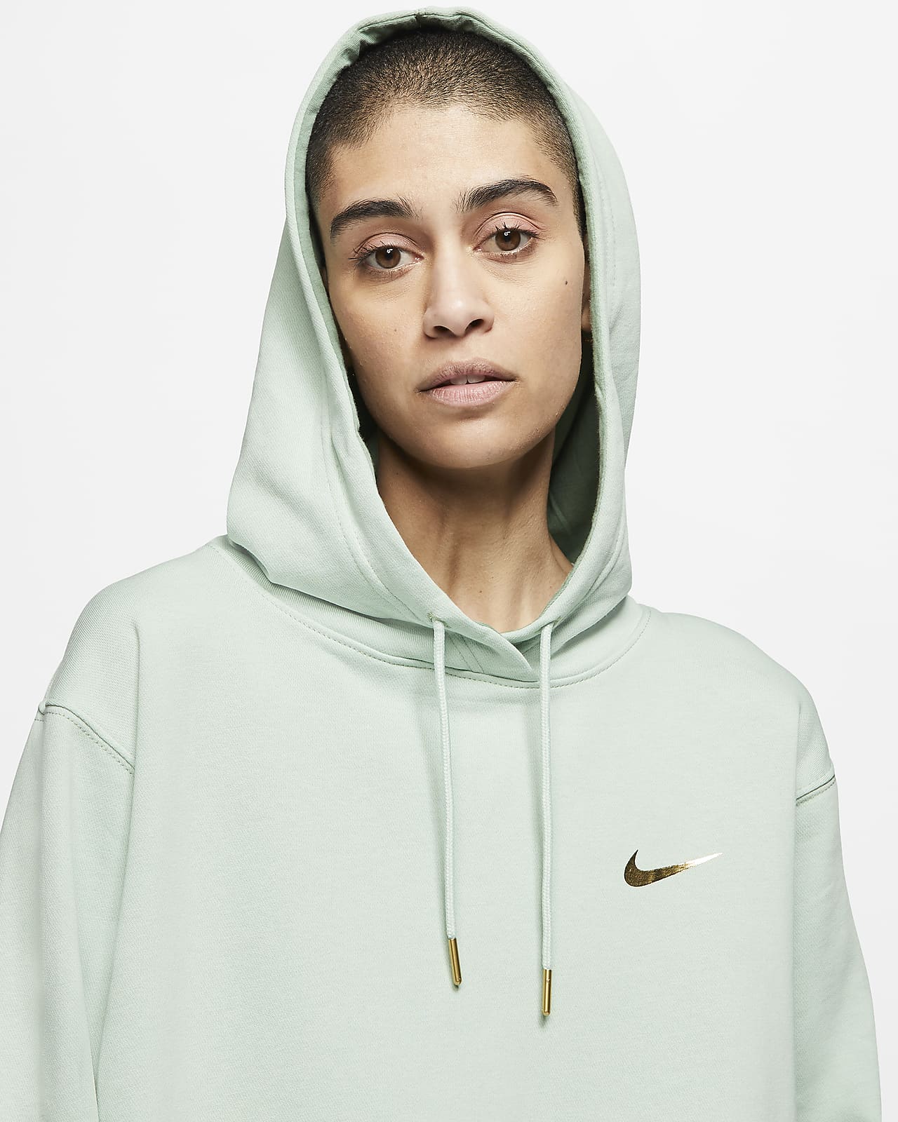 nike swoosh hoodie dames