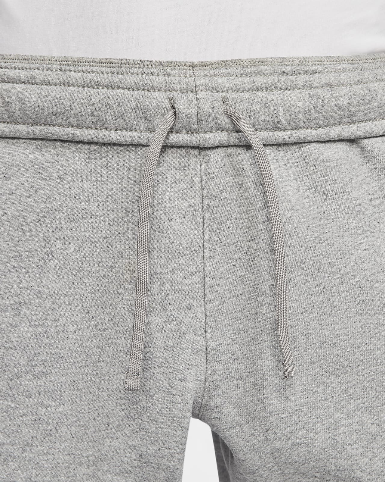 nike grey sweatpants shorts