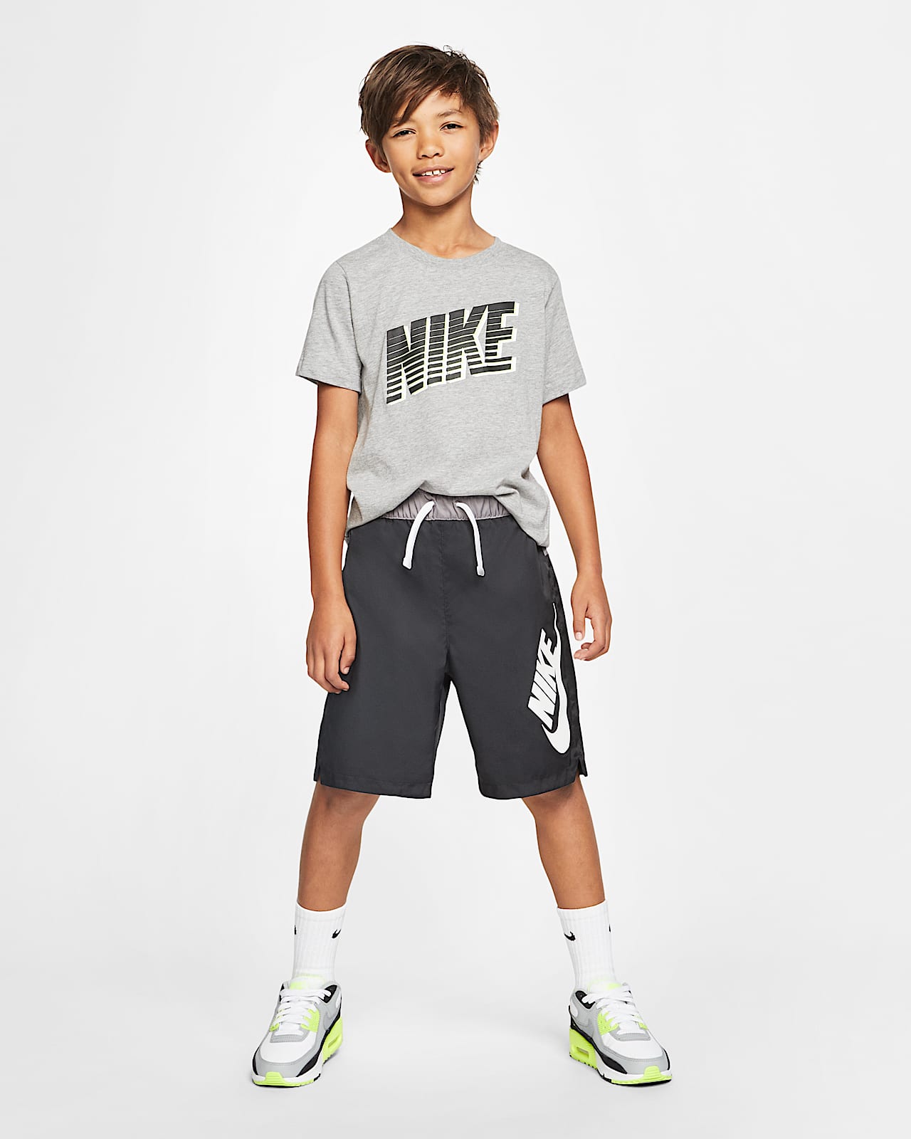 boys nike woven shorts
