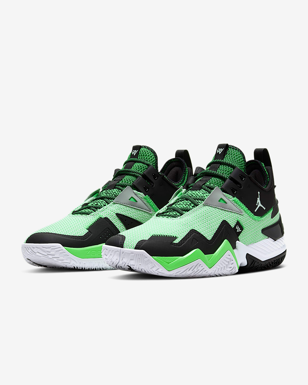 Chaussure de basketball Jordan Westbrook One Take. Nike FR Chaussure de Basketball Jordan Westbrook One Take vert pour