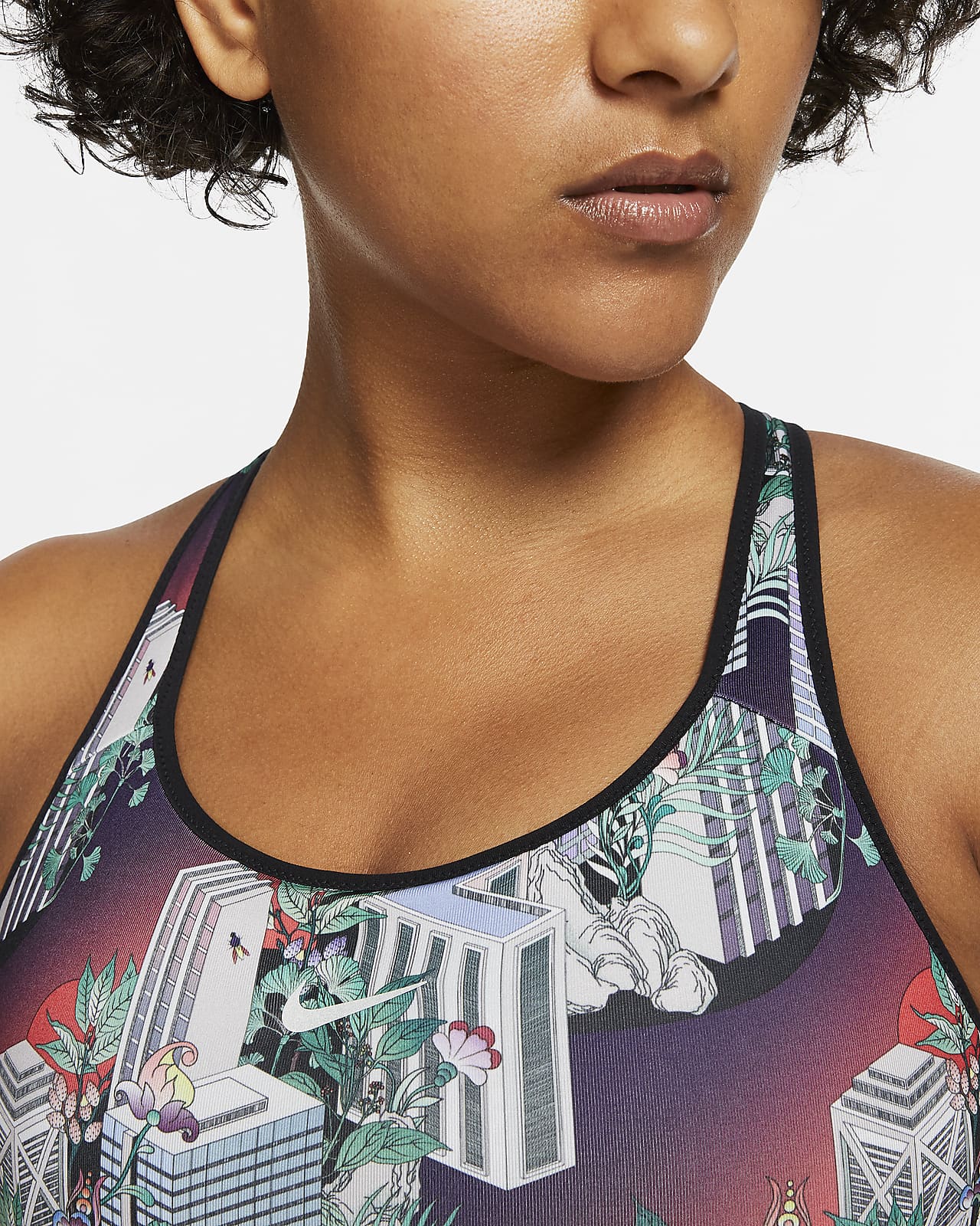 nike impact strappy sports bra