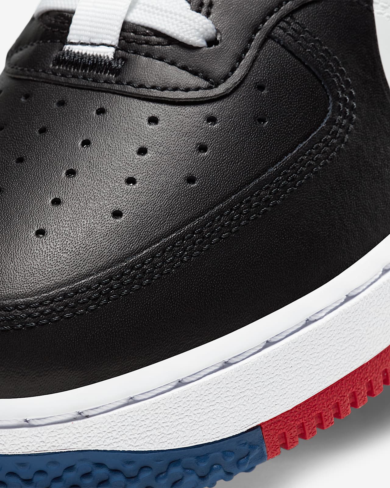 nike air force 1 react white and red